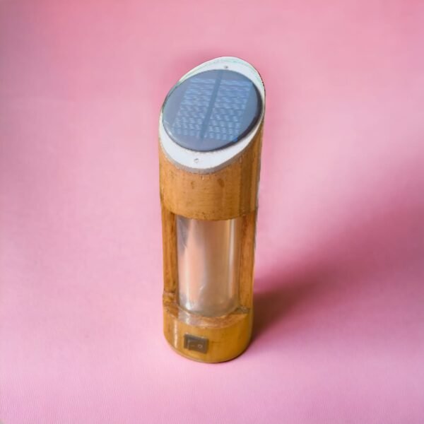 Sunza Bamboo Solar Lamp - Image 2