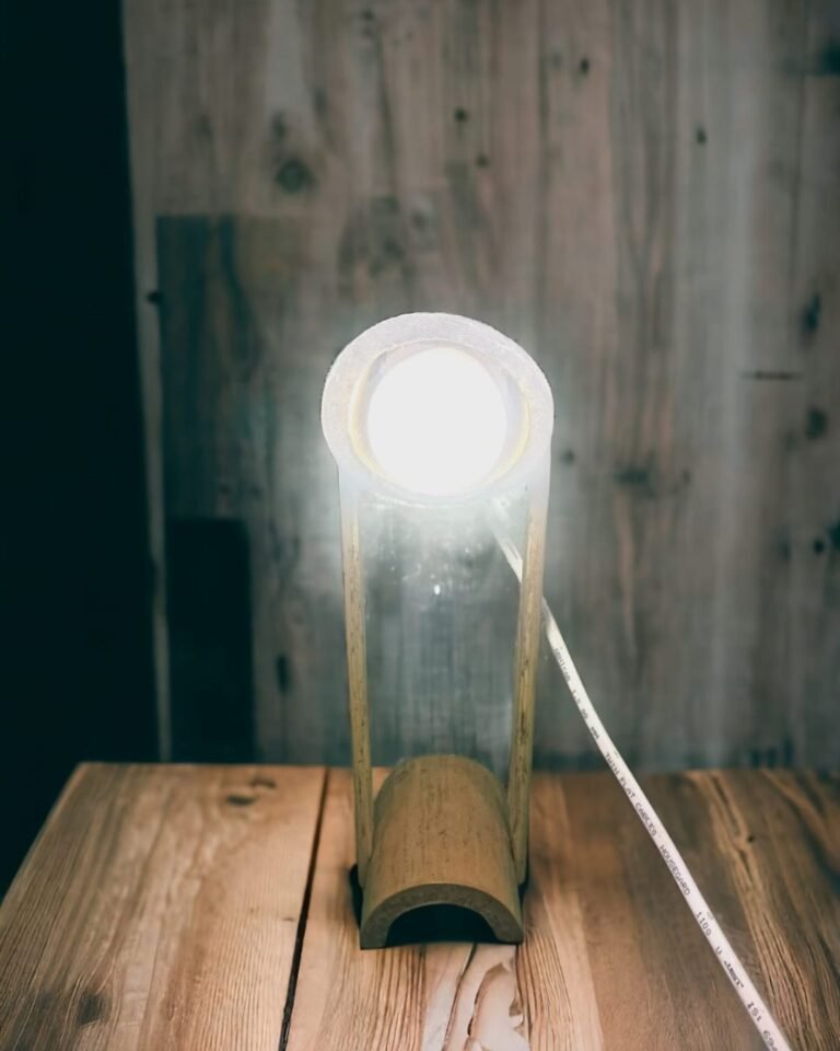Handmade study lamp